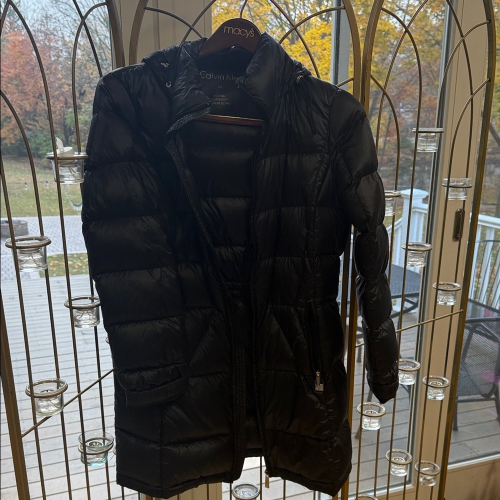 Calvin Klein Quilted Black Jacket